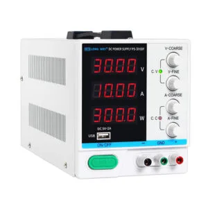 PS-DF serires output power display benchtop switching DC power supp;y front view